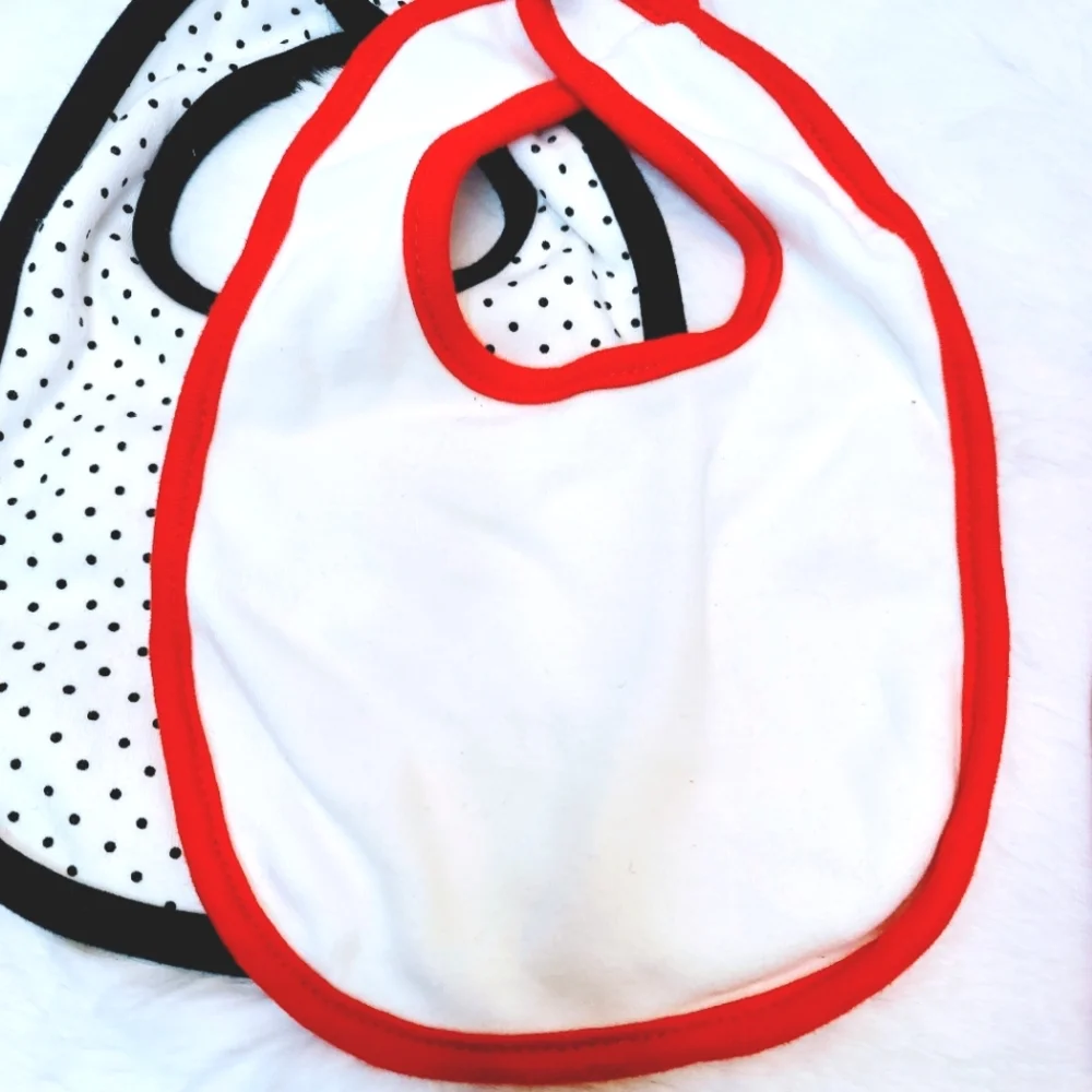 Washable bibs Daddy's little Lady bug cotton (3)